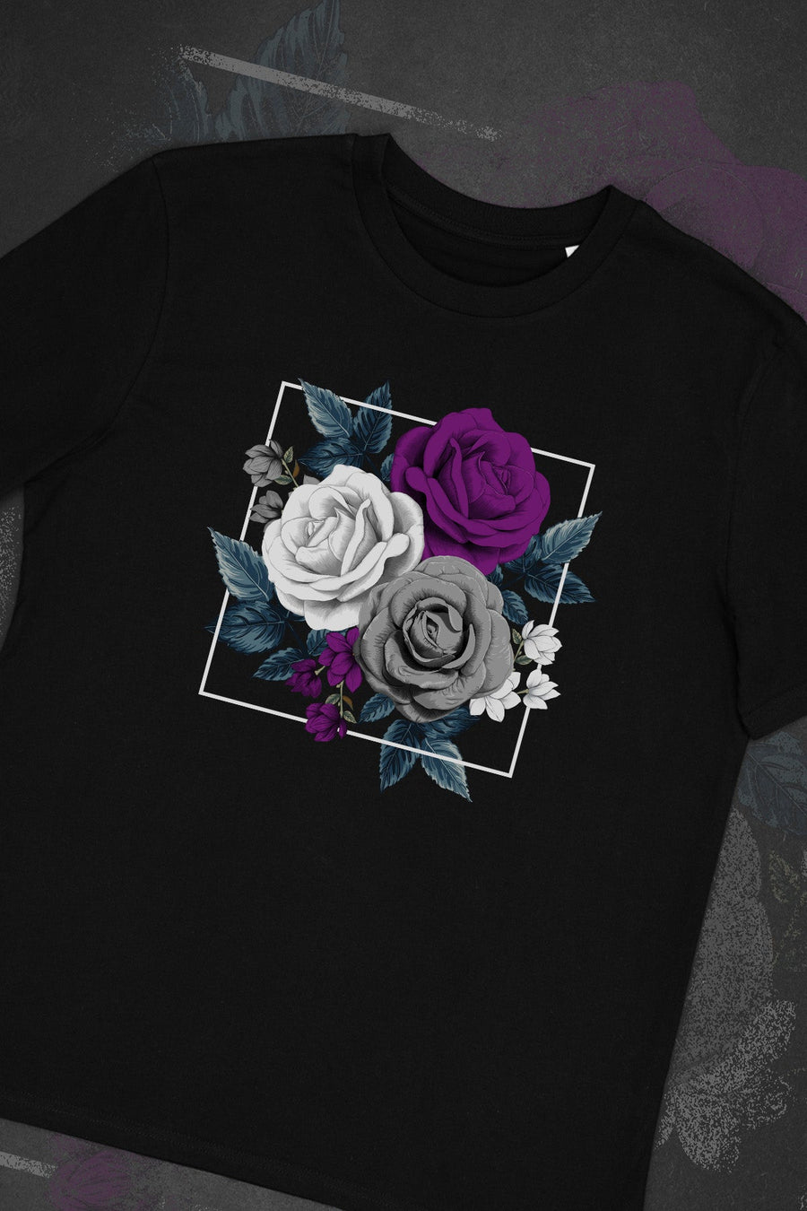 Framed Florals Asexuals Tee