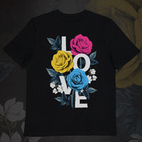 Floral Love Pansexual Tee