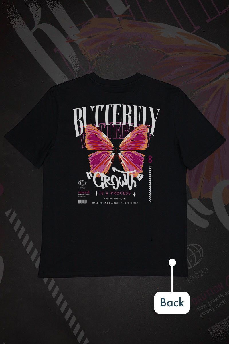 Butterfly "Growth" Lesbian Tee