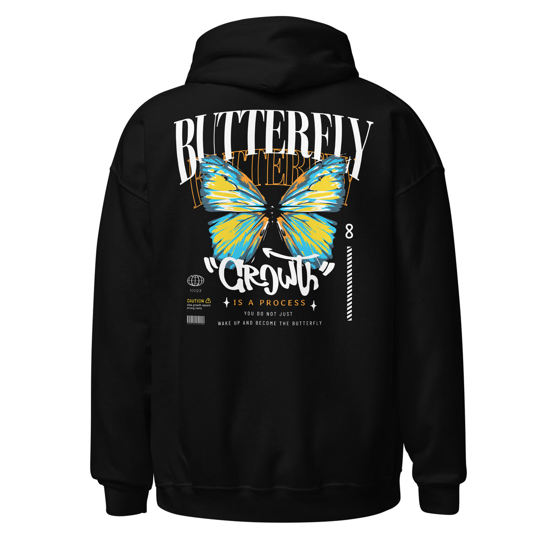 AroAce Butterfly Growth Hoodie