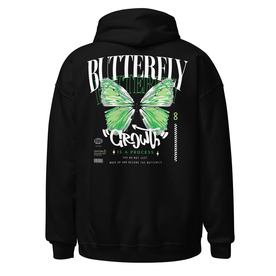 Aromantic Butterfly Growth Hoodie